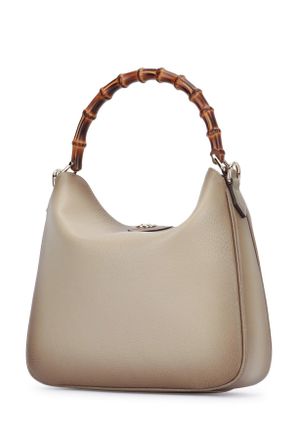 Gucci Womens Handbag Gucci Diana Pigprint C Beige Calf Skin Borse A Mano Bag