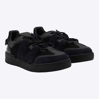 Moschino Mens Sneakers Black _cover Le Sole El