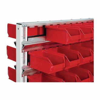 Mauser Riel De Suspensi&oacute;n L.1010mm Galvanizado Para Riel / Balda De Pared 4 Piezas / Pu