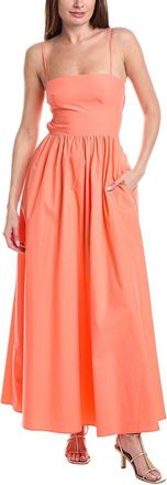 Susana Monaco Susana Monaco Poplin Open Back Maxi Dress