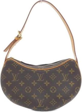 Louis Vuitton Pre-owned Vintage Shoulder Bag - Dames - Vintage Schoudertas - Bruin - ONE Size - Vintage