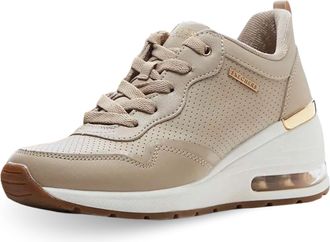 Skechers Womens Street Million Air - Hotter Air Casual Sneakers from Finish Line Taupe, Taupe, 9