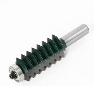 OEM Fresa Monobloque Con V&aacute;stago De 12 Mm, Para Trabajos De Carpinter&iacute;a, Tallado, Creaci&oacute;n De Paneles Moldeados, Ranuras En V, Uniones De Espiga Y Mortaja