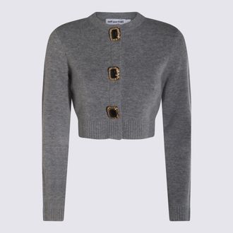 Self Portrait Sweaters Blacks And Greys