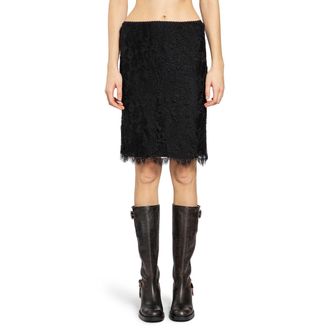 Chlo&eacute; Floral Lace Skirt