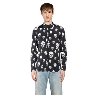 Alexander McQueen Skull Print Shirt
