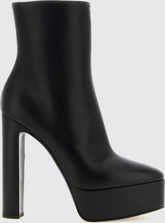 Le Silla Nara Lambskin Ankle Boots with High Heel and Platform