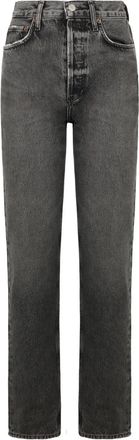 A Gold E Jeans con effetto vissuto - Grigio