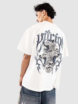 Vitriol Satans Best Friend Boxy T-Shirt wit