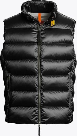 Parajumpers Mens Parajumpers Jeordie Mens Down Vest - Black 541 - Size: 40/Regular