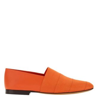 Ferragamo Alkes Grosgrain Banded Loafers, Size 5.5 D