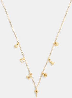 Coach Mini Icons Charm Necklace