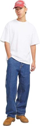 Jack & Jones Jack And Jones Heren Alex Denim Relaxed Fit Jeans (Blauwe Denim)
