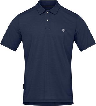 Norr&oslash;na Femund EqualiserUll Polo Shirt Merinoshirt f&uuml;r Herren | blau