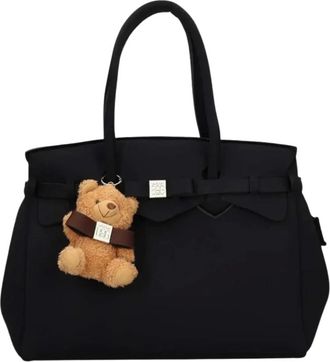 Save My Bag Borsa Shopping Miss Large - - Bags - Donna - Nero - ONE SIZE