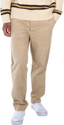 Polo Ralph Lauren Surrey Tan Pleated Canvas Pants, Waist Size 36W - 32L