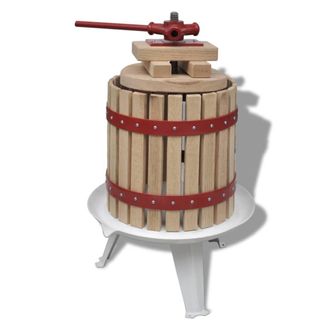 vidaXL Prensa De Vino Y Fruta 12 L Vidaxl