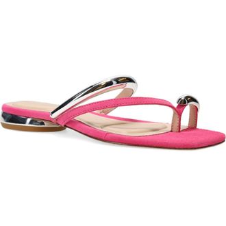 Pelle Moda Ondra Slide Sandal in Hyper Pink at Nordstrom Rack, Size 5.5