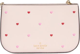 Kate Spade New York heart pochette shoulder bag in Powdered Sugar at Nordstrom Rack