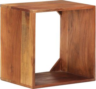 vidaXL Vidaxl - Estante De Pared Madera Maciza De Acacia 40x30x40 Cm