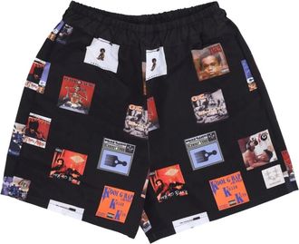 Usual Covers Short - Heren - Korte Broeken - Zwart - XL - Polyester - Korte Broeken