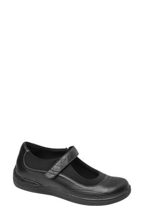 Drew Rose Mary Jane Sneaker - Multiple Widths Available in Black Stretch Embossed at Nordstrom, Size 5.5