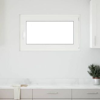 Berkfield Home Basement Window RISOR 100x50 cm Tilt&Turn DIN Right Anthracite