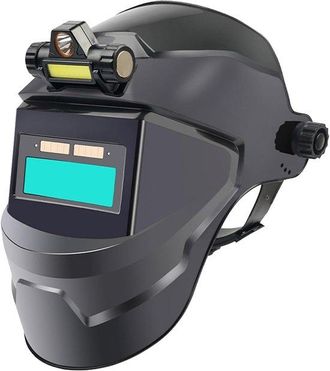 OEM Casco De Soldadura Autom&aacute;tico - Visor Autooscure - Soldadura Segura - Amplio Campo De Visi&oacute;n - 349 X 217 Cm - Negro