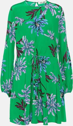 Diane Von Fürstenberg Sydney floral minidress