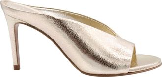 Guglielmo Rotta Brown Swiss - Dames - Muiltjes - Geel - 41 EU - Schoenen