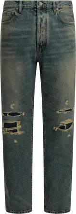 Maison Margiela Distressed jeans met rechte pijpen