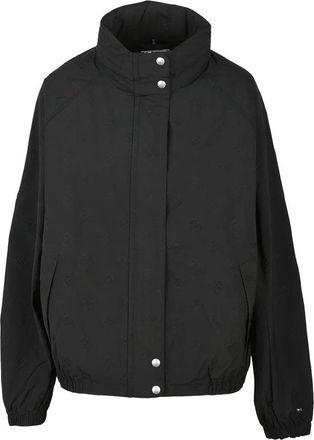 Tommy Hilfiger Womens Windbreaker - Black