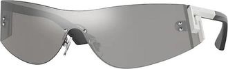Versace VE2241 10006G Mens Sunglasses Silver Size 143
