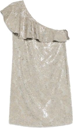 Dorothee Schumacher Abito corto con paillettes - Verde