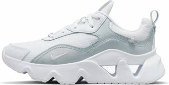 Nike Womens Ryz 365 2 Sneakers In White Metallic Platinum