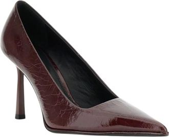 Caf&egrave;noir Laksleer Pumps - Dames - Pumps - Rood - 39 EU - Leer - Schoenen