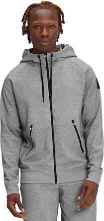 On Mens Zipped Hoodie In Grey