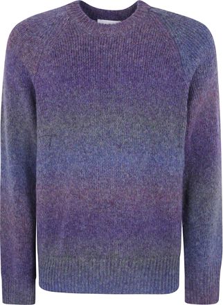 Les Deux Gradient Round Neck Knit Sweater