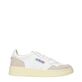 Autry Sneakers Medalist Damen Leder Wei&szlig;/Wei&szlig;