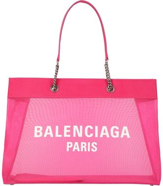 Balenciaga Large Duty Free Mesh Tote