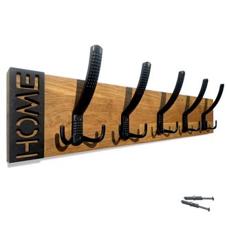 OEM Perchero De Pared Moderno De Roble De 60 Cm