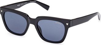 Guess GU8265 01V Mens Sunglasses Black Size 53