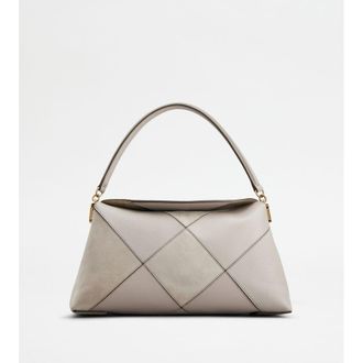 Tod's Tods T Case Tote Messenger Bag in Leather Small