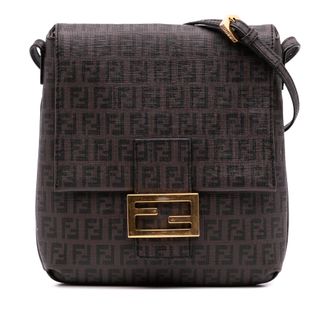 Fendi Baguette Logo Schoudertas