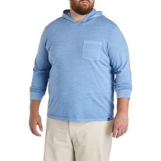 Vineyard Vines Big & Tall Surf Hoodie Long-Sleeve T-Shirt in Coastline at Nordstrom, Size 2X Big