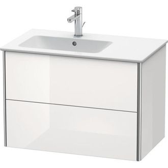 Duravit Mueble Bajo Lavabo Xsquare 560x810x478m Con Iluminaci&oacute;n En Blanco Mate Li
