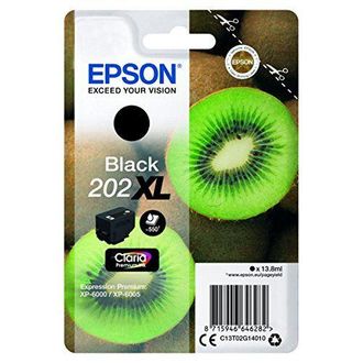 Epson Kiwi 202xl Cartucho De Tinta 1 Pieza(s) Original Alto Rendimiento (xl) Negro