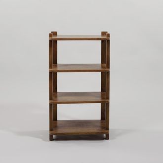 Maisons du monde Mueble auxiliar de almacenaje de madera de mango