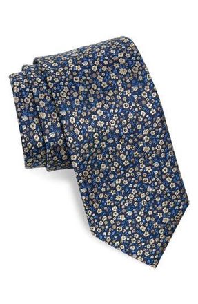 Tommy Hilfiger Amora Floral Tie in Taupe at Nordstrom Rack