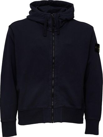 Stone Island Organic Cotton Fleece Oversized Hoodie